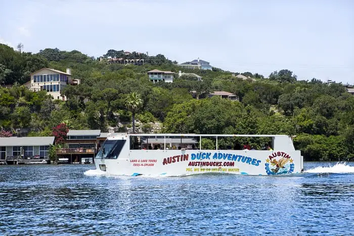 Splash into Lake Austin with Austin Duck Adventures